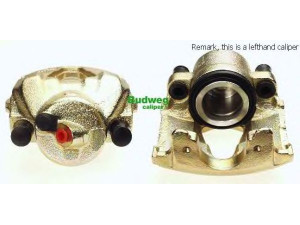 BUDWEG CALIPER 342739 stabdžių apkaba 
 Stabdžių sistema -> Stabdžių matuoklis -> Stabdžių matuoklio montavimas
0 K9A2 33 980A, 0 K9A2 33 980B