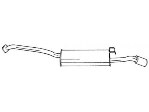 AKS DASIS SG50679 galinis duslintuvas