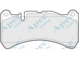 APEC braking PAD1488 stabdžių trinkelių rinkinys, diskinis stabdys 
 Techninės priežiūros dalys -> Papildomas remontas
0044205020, 0054203920, 44205020