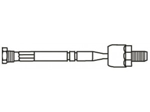 FRAP 1805 vidinė skersinė vairo trauklė 
 Vairavimas -> Vairo mechanizmo sujungimai
45503-29615