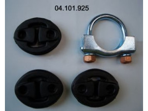 EBERSPÄCHER 04.101.925 montavimo komplektas, duslintuvas 
 Dviratė transporto priemonės -> Išmetimo sistema -> Surinkimo komplektas