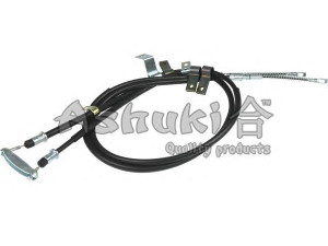 ASHUKI HRK12458 trosas, stovėjimo stabdys 
 Stabdžių sistema -> Valdymo svirtys/trosai
96280245, 96280245