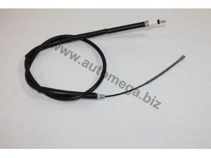 AUTOMEGA 304745063 trosas, stovėjimo stabdys 
 Stabdžių sistema -> Valdymo svirtys/trosai
474563, 474563