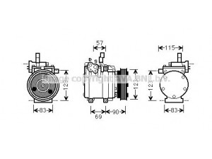 AVA QUALITY COOLING HYK265 kompresorius, oro kondicionierius 
 Oro kondicionavimas -> Kompresorius/dalys
9770122260