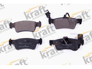 KRAFT AUTOMOTIVE 6010892 stabdžių trinkelių rinkinys, diskinis stabdys 
 Techninės priežiūros dalys -> Papildomas remontas
7L6 698 451