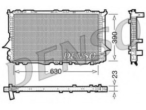 DENSO DRM02002 radiatorius, variklio aušinimas 
 Aušinimo sistema -> Radiatorius/alyvos aušintuvas -> Radiatorius/dalys
4A0121251E