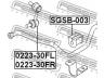 FEBEST SGSB-003 skersinio stabilizatoriaus įvorių komplektas
4571209000