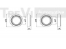 TREVI AUTOMOTIVE WB1399 rato guolio komplektas 
 Ašies montavimas/vairavimo mechanizmas/ratai -> Rato stebulė/montavimas -> Rato guolis