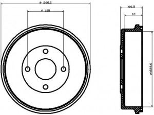 HELLA PAGID 8DT 355 300-181 stabdžių būgnas 
 Stabdžių sistema -> Būgninis stabdys -> Stabdžių būgnas
6710010