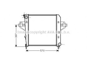 AVA QUALITY COOLING JE2046 radiatorius, variklio aušinimas 
 Aušinimo sistema -> Radiatorius/alyvos aušintuvas -> Radiatorius/dalys
52079729AA, 52079729AB, 52080120AA