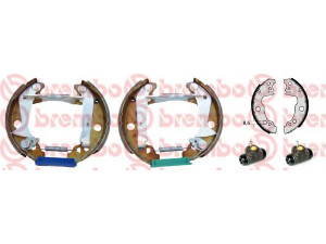 BREMBO K 68 011 stabdžių trinkelių komplektas 
 Techninės priežiūros dalys -> Papildomas remontas