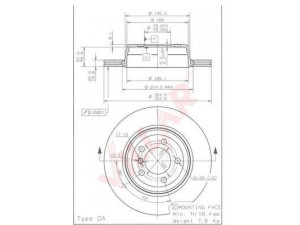 VILLAR 628.1987 stabdžių diskas 
 Dviratė transporto priemonės -> Stabdžių sistema -> Stabdžių diskai / priedai
34211166127