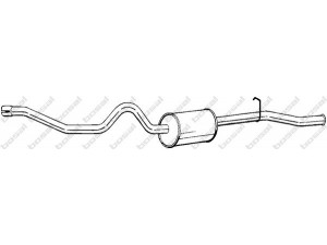 BOSAL 288-921 galinis duslintuvas 
 Išmetimo sistema -> Duslintuvas
5022839, 6160072