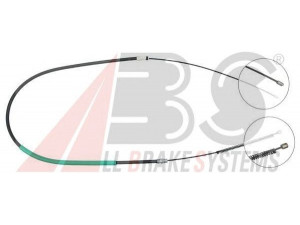 A.B.S. K13326 trosas, stovėjimo stabdys 
 Stabdžių sistema -> Valdymo svirtys/trosai
4745.N7