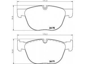 HELLA 8DB 355 012-541 stabdžių trinkelių rinkinys, diskinis stabdys 
 Techninės priežiūros dalys -> Papildomas remontas
34114074370, 34116778403, 34116779293