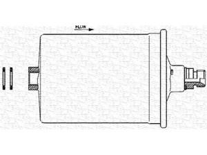 MAGNETI MARELLI 213908201500 kuro filtras 
 Techninės priežiūros dalys -> Papildomas remontas