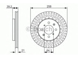 BOSCH 0 986 479 594 stabdžių diskas 
 Dviratė transporto priemonės -> Stabdžių sistema -> Stabdžių diskai / priedai
45251-SAA-G50