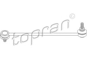 TOPRAN 501 001 šarnyro stabilizatorius 
 Ašies montavimas/vairavimo mechanizmas/ratai -> Stabilizatorius/fiksatoriai -> Savaime išsilyginanti atrama
3 413 202, 3 414 300, 3130 3 413 202