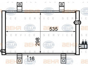 HELLA 8FC 351 319-271 kondensatorius, oro kondicionierius 
 Oro kondicionavimas -> Kondensatorius
F151-61-480