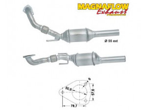 MAGNAFLOW 87036D katalizatoriaus keitiklis 
 Išmetimo sistema -> Katalizatoriaus keitiklis
6K0253058FX