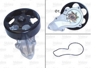 VALEO 506810 vandens siurblys 
 Aušinimo sistema -> Vandens siurblys/tarpiklis -> Vandens siurblys
19200-PNA-003, 19200-PNL-E01, 19200-RBB-003