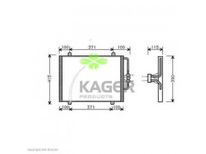 KAGER 94-5312 kondensatorius, oro kondicionierius 
 Oro kondicionavimas -> Kondensatorius
7700418301, 7700838131, 7704332391