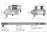 DENSO DSN504 starteris 
 Elektros įranga -> Starterio sistema -> Starteris
12412179675, 12412247063, 12412249295
