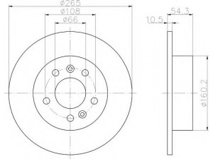 HELLA 8DD 355 106-441 stabdžių diskas 
 Dviratė transporto priemonės -> Stabdžių sistema -> Stabdžių diskai / priedai
6025304079, 6025370406
