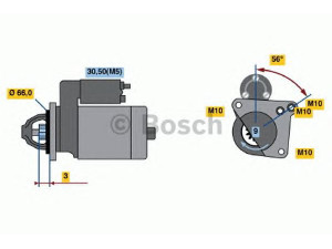 BOSCH 0 001 106 022 starteris 
 Elektros įranga -> Starterio sistema -> Starteris
82 00 050 150, 82 00 186 144, 82 00 466 761