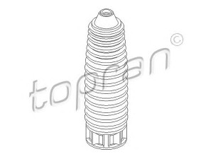 TOPRAN 722 480 apsauginis dangtelis/gofruotoji membrana, amortizatorius 
 Pakaba -> Amortizatorius
5254 38, 5254 38