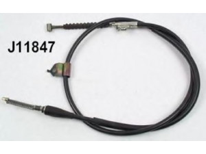 NIPPARTS J11847 trosas, stovėjimo stabdys 
 Stabdžių sistema -> Valdymo svirtys/trosai
36531-9C003, 36531-9C004, 36531-9C006