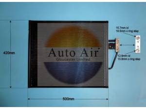 AUTO AIR GLOUCESTER 16-6599 kondensatorius, oro kondicionierius 
 Oro kondicionavimas -> Kondensatorius
64538391647