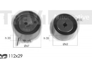 TREVI AUTOMOTIVE KD1322 paskirstymo diržo komplektas 
 Techninės priežiūros dalys -> Papildomas remontas