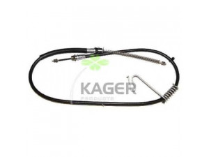 KAGER 19-1991 trosas, stovėjimo stabdys 
 Stabdžių sistema -> Valdymo svirtys/trosai
4457990, 4654291