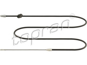 TOPRAN 408 407 trosas, stovėjimo stabdys 
 Stabdžių sistema -> Valdymo svirtys/trosai
140 420 07 85, 140 420 18 85, 140 420 38 85