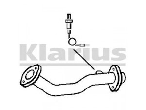KLARIUS SZ109P išleidimo kolektorius 
 Išmetimo sistema -> Išmetimo vamzdžiai
1419083E10