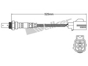WALKER PRODUCTS 250-54010 lambda jutiklis 
 Išmetimo sistema -> Lambda jutiklis
9125583, 9202309
