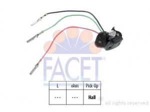 FACET 8.2722 jutiklis, uždegimo impulsas 
 Elektros įranga -> Jutikliai
1346792-3