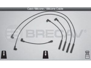 BRECAV 35.510 uždegimo laido komplektas 
 Kibirkšties / kaitinamasis uždegimas -> Uždegimo laidai/jungtys