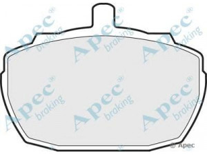 APEC braking PAD52 stabdžių trinkelių rinkinys, diskinis stabdys 
 Techninės priežiūros dalys -> Papildomas remontas
GBP219, GBP244, GBP90244, GBP244