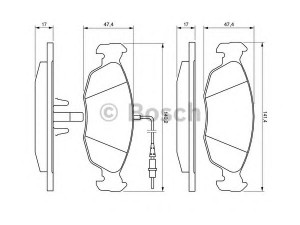 BOSCH 0 986 461 764 stabdžių trinkelių rinkinys, diskinis stabdys 
 Techninės priežiūros dalys -> Papildomas remontas
4251 03, 4251 22, 4251 88, 4252 67