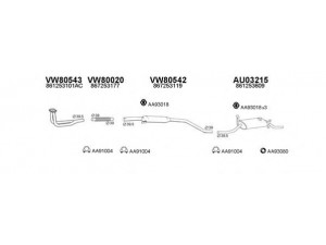 VENEPORTE 800271 išmetimo sistema 
 Išmetimo sistema -> Išmetimo sistema, visa