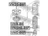 FEBEST VWSHB-B6F apsauginis dangtelis/gofruotoji membrana, amortizatorius
6N0413175A