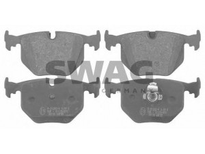 SWAG 20 91 6549 stabdžių trinkelių rinkinys, diskinis stabdys 
 Techninės priežiūros dalys -> Papildomas remontas
34 21 3 403 241
