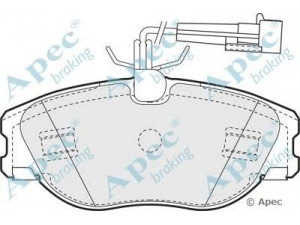 APEC braking PAD945 stabdžių trinkelių rinkinys, diskinis stabdys 
 Techninės priežiūros dalys -> Papildomas remontas
9946750