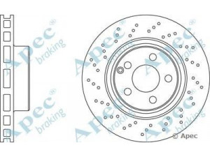 APEC braking DSK2108 stabdžių diskas 
 Dviratė transporto priemonės -> Stabdžių sistema -> Stabdžių diskai / priedai
2204210812, 2204212512