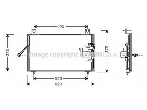 AVA QUALITY COOLING KA5003 kondensatorius, oro kondicionierius 
 Oro kondicionavimas -> Kondensatorius
OK24161480B