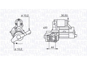 MAGNETI MARELLI 063522627010 starteris 
 Elektros įranga -> Starterio sistema -> Starteris
0K9BV-18-400A, 0K9BV-18-400B