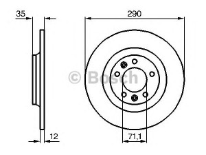 BOSCH 0 986 479 194 stabdžių diskas 
 Dviratė transporto priemonės -> Stabdžių sistema -> Stabdžių diskai / priedai
4246 P9, 4249 72, 4249 C1, 4246 P9