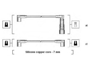 MAGNETI MARELLI 941045200508 uždegimo laido komplektas 
 Kibirkšties / kaitinamasis uždegimas -> Uždegimo laidai/jungtys